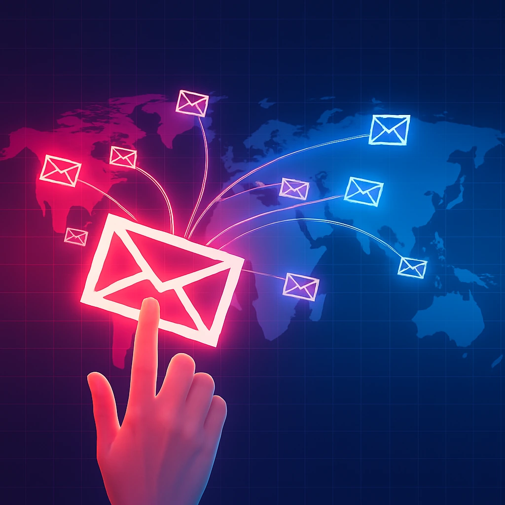 Image of email marketing graphics for digital marketing strategist in Kasaragod